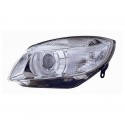 Projecteur principal gauche (Côté conducteur) Skoda Fabia 07-10 (3 / 4 / 5 portes)