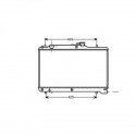 Radiateur refroidissement du moteur Suzuki Vitara 88-98
