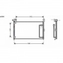 condenseur BALENO99- 550x300x20