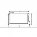 Radiateur refroidissement du moteur Suzuki Wagon R+ apres 2000