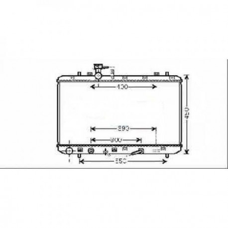 Radiateur refroidissement du moteur Start