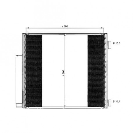 condenseur TOYOTA IQ08-