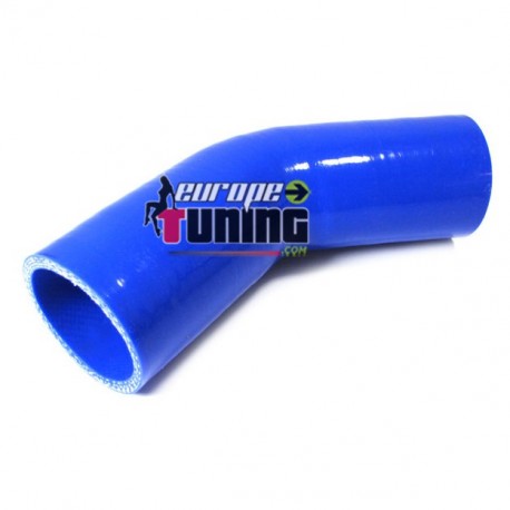 COUDE SILICONE 102/102mm 45° Ø51mm (03655)