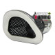 EMBOUT ECHAPPEMENT INOX TRIDENT (03810)