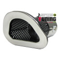 EMBOUT ECHAPPEMENT INOX TRIDENT (03810)
