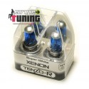2 AMPOULES H4 100W BLUE (01004)
