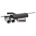 SILENCIEUX ECHAPPEMENT SPORT A3 8P 2x76mm CUP (18470)