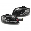 PHARES DE JOUR DIURNES AUDI A3 NOIRS 2003-2008 (03296)