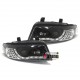 FEUX PHARES AVANTS NOIRS DEVIL EYES LED AUDI A4 B5 PHASE 2 (02163)