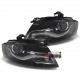 PHARES FEUX AVANTS DIURNES DE JOUR LOOK XENON AUDI A4 B8 (03973)