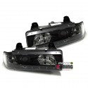 PHARES DIURNES DRL NOIRS BMW E36 COUPE / CABRIO (03317)