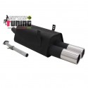 ECHAPPEMENT SPORT E36 316i 318i 2x90mm CUP (18309)