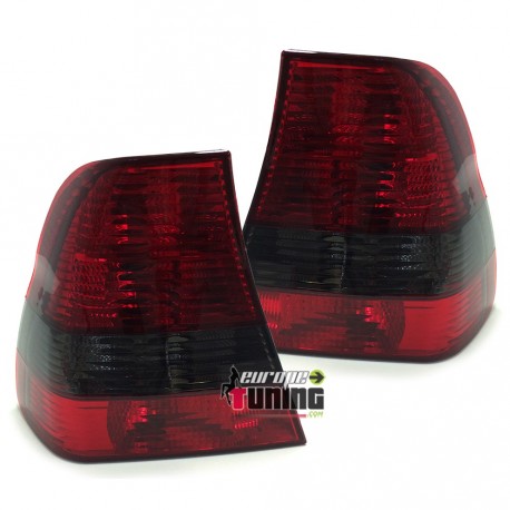 FEUX TUNING ROUGES NOIRS BMW E46 COMPACT (03516)