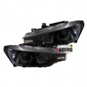 2 PHARES DIURNES NOIRS BMW F30 (03839)