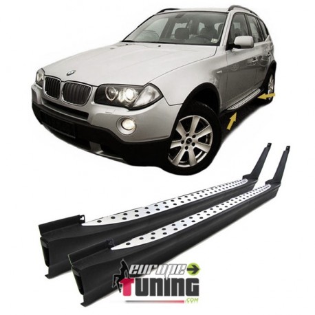 Marches-pieds Aluminium Pour BMW X5 F15 (à Partir De 2012) – Lot De 2 – Antidérapants, Montage Sur Fixations D’origine