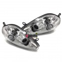 PHARES ANGEL EYES CHROM TUNING GRANDE PUNTO ELECTRIQUES (13334)