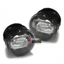 PAIRE D'ANTI BROUILLARD FOND NOIR A LED DIVERS MODELES (03158)