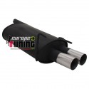 POT D'ECHAPPEMENT SPORT MERCEDES W202 2x76mm (18271)