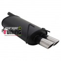 POT D'ECHAPPEMENT SPORT MERCEDES W202 2x76mm SPEED (18273)