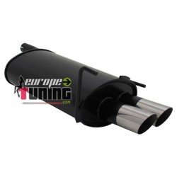 POT ECHAPPEMENT SPORT CLK W208 2x76mm DRAG (18272)