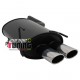 POT ECHAPPEMENT SPORT MERCEDES CLK W208 A208 2x85 RACE (18277)