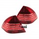 FEUX LED ROUGES CLAIRS MERCEDES CLASSE C W203 BERLINE 2000-2004 (12253)