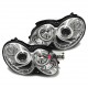 PHARES CHROMES FEUX LED DEVIL EYES MERCEDES CLK W209 A209 C209 2002-2010 (00267)