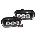 REPETITEURS CLIGNOTANTS LEDS NOIRS OPEL ASTRA G ET ZAFIRA (03273)