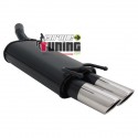 POT ECHAPPEMENT SPORT CORSA B 2x76mm SPEED (18181)