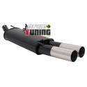 POT ECHAPPEMENT SPORT TIGRA  2x76mm (18196)