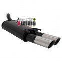 POT ECHAPPEMENT SPORT TIGRA  2x76mm DRAG (18197)