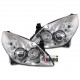 PHARES FEUX AVANTS ANGEL EYES LED CHROME OPEL VECTRA C 2005-2008 PH2 (00571)