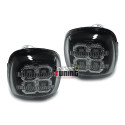 CLIGNOTANTS LATERAUX LED TUNING NOIRS POUR AUDI A3 et A4 (04064)