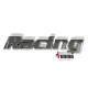 STICKER AUTOMOBILE 3D RACING CHROM (04176)