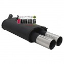 POT ECHAPPEMENT SPORT TWINGO 93-07 2x76mm ROND (18711)