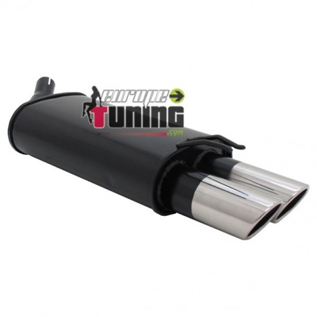 POT ECHAPPEMENT SPORT TWINGO 93-07 2x76mm SPEED (18713)