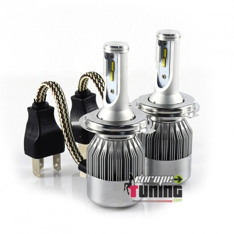 2 AMPOULES LEDS H4 36W 6000K 3800LM HOMOLOGUEES (04204) - EuropeTuning