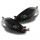 PHARES NOIRS FEUX DEVIL EYES LED FIAT GRANDE PUNTO 2008-2009 (04290)