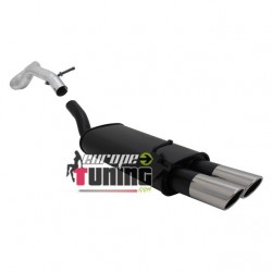 POT ECHAPPEMENT SPORT LEON 1M 2x76mm SPEED (18434)