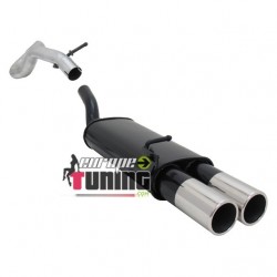 POT ECHAPPEMENT SPORT LEON 1M 2x90mm CUP (18435)