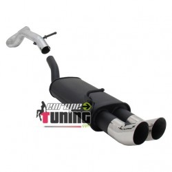 POT ECHAPPEMENT SPORT LEON 1M 2x76mm DTM (18439)