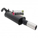 POT ECHAPPEMENT SPORT 1x76mm GOLF 2 (18211)