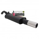 POT ECHAPPEMENT SPORT 1x90mm GOLF 2 ROND (18213)