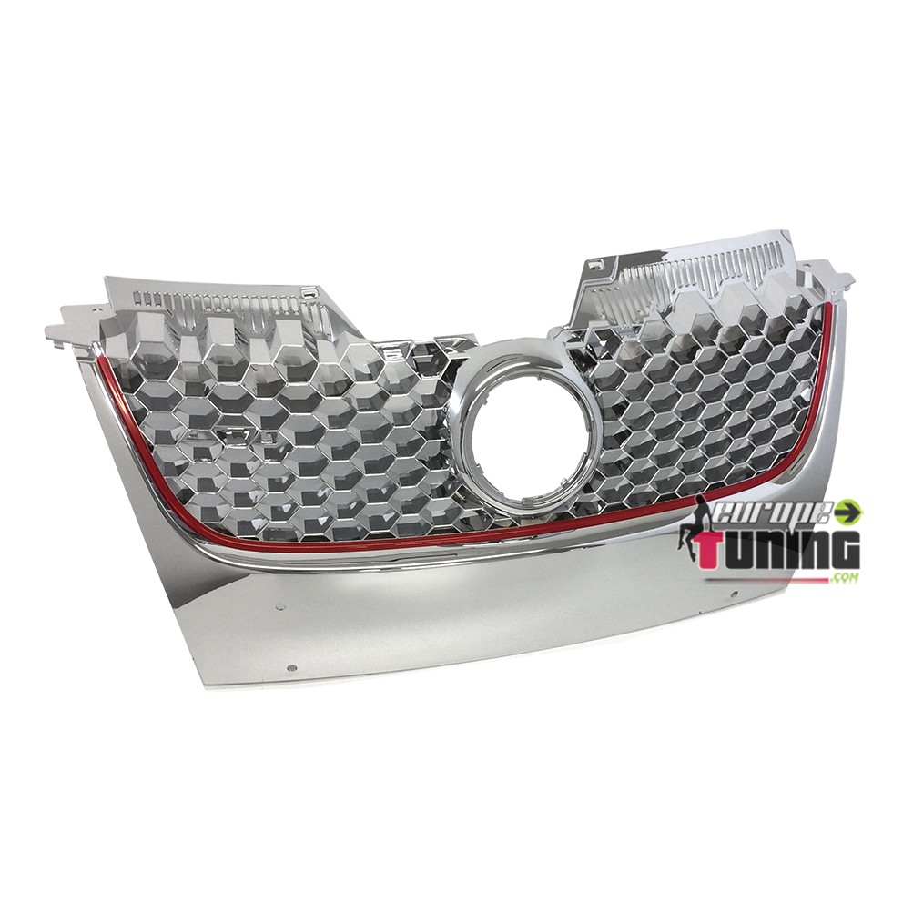 Calandre Avant Noire Sport Sans Logo Pour VW Passat B5.5 (3BG) 2001-2005 - Remplacement D'origine, En ABS