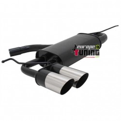 POT ECHAPPEMENT SILENCIEUX SPORT A3 SPORTBACK  2x76mm (18475)