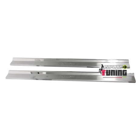 SEUILS DE PORTES ACIER INOX SPORT BMW SERIE 3 E46 COUPE CABRIOLET 99-07 (04416)