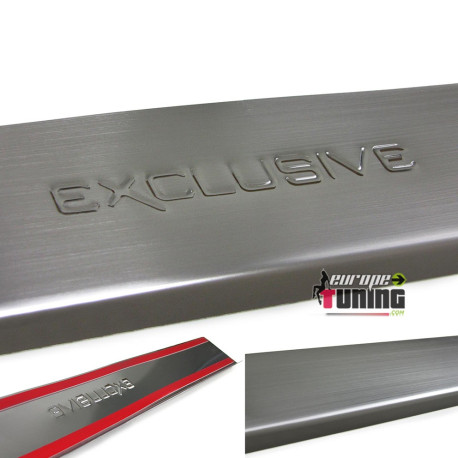 SEUILS DE PORTES ACIER INOX SPORT BMW SERIE 3 E46 COUPE CABRIOLET 99-07 (04416)