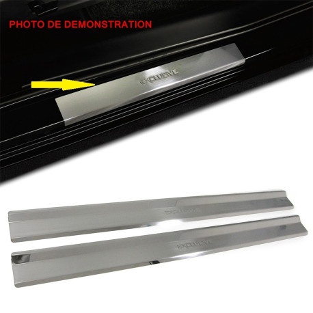SEUILS DE PORTES ACIER INOX SPORT BMW SERIE 3 E46 COUPE CABRIOLET 99-07 (04416)