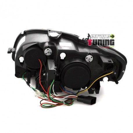 DRL PHARES DIURNES R87 NOIRS AUDI A4 04-07 (00264)