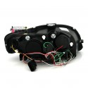 PHARES DEVIL EYES TUBE LIGHT AUDI A4 NOIRS B7 ap 2004 (02781)